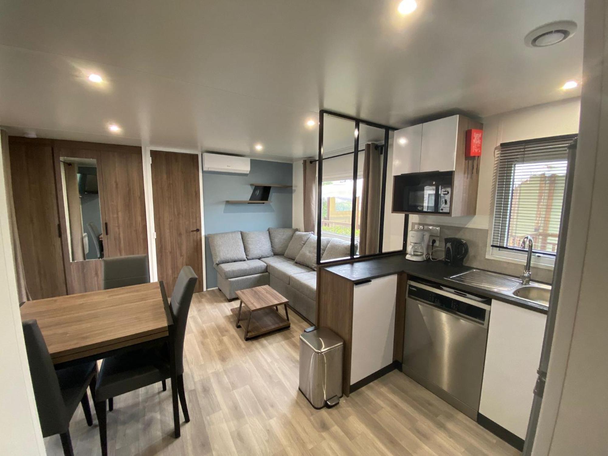 Mobil Home Familial Neuf De 2024 Pour 8 Personnes Valras-Plage Exterior photo